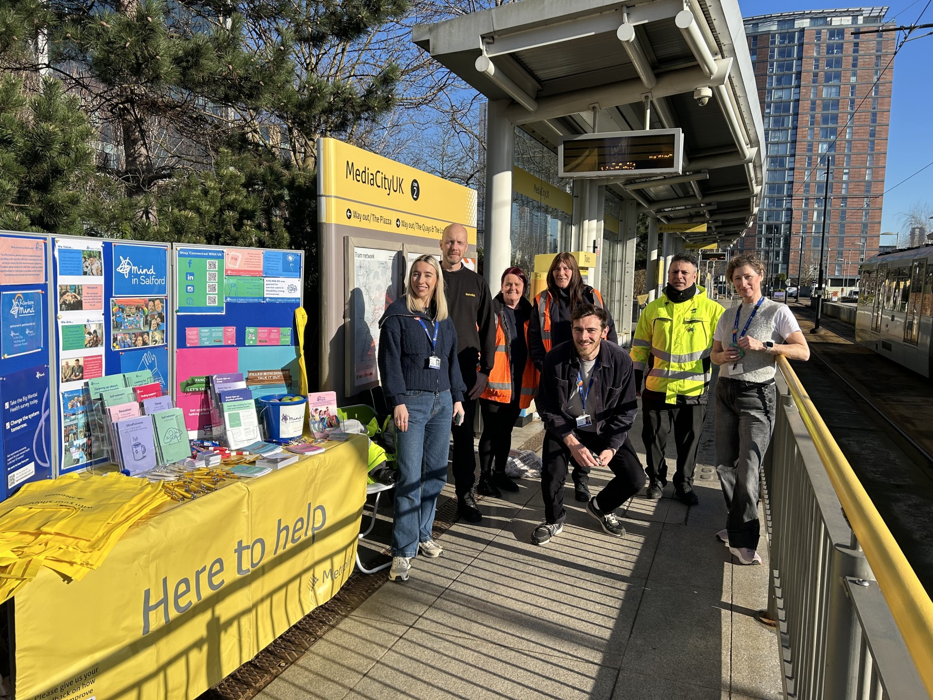 Sunny Success for Time to Talk Day: 300 Conversations on Mental Health in Salford